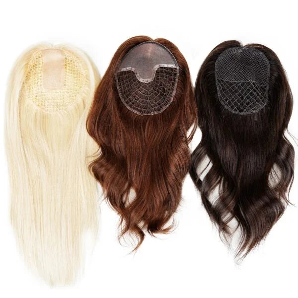 Suzie - Women’s Mesh Hair Integration System – Volumizing Hairpiece Collection