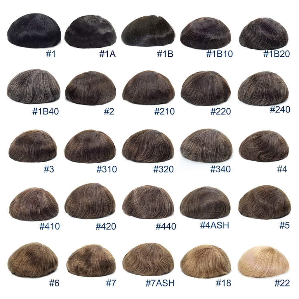 Erik Fine Mono Hairpiece with Skin Gauze Perimeter and Lace Front – Premium Blend of Comfort and Realism