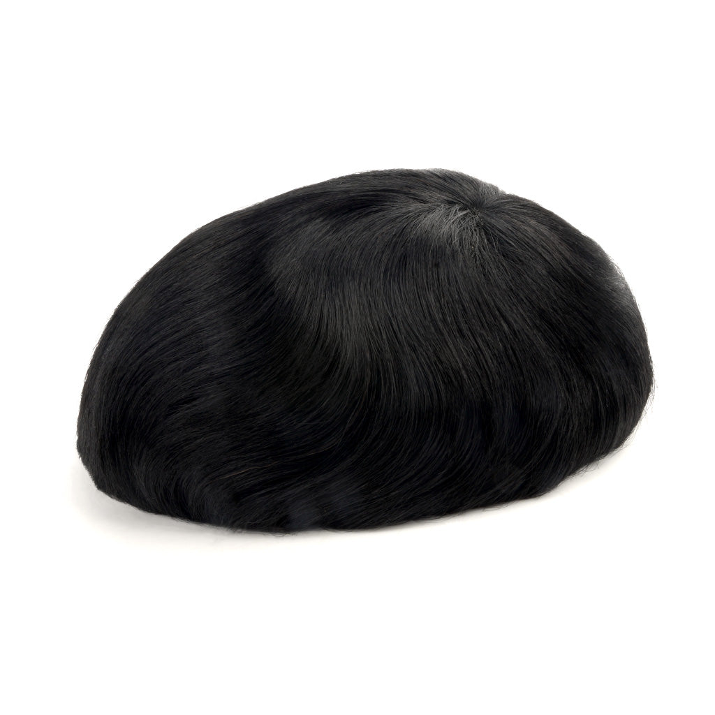 Oliver- Ultra-Thin 0.08mm Skin Hair System – V-Looped Human Hair Replacement for a Natural Look