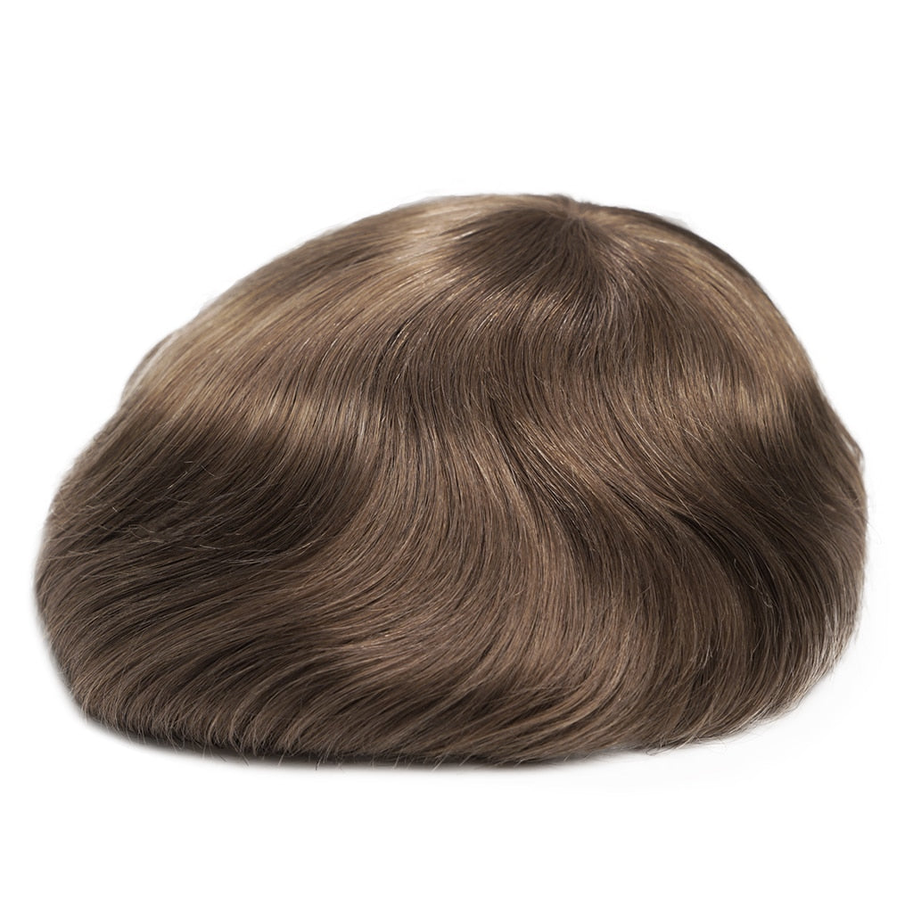Noah - Thin Skin Hair System – 0.08mm Transparent Poly Skin for a Seamless Look