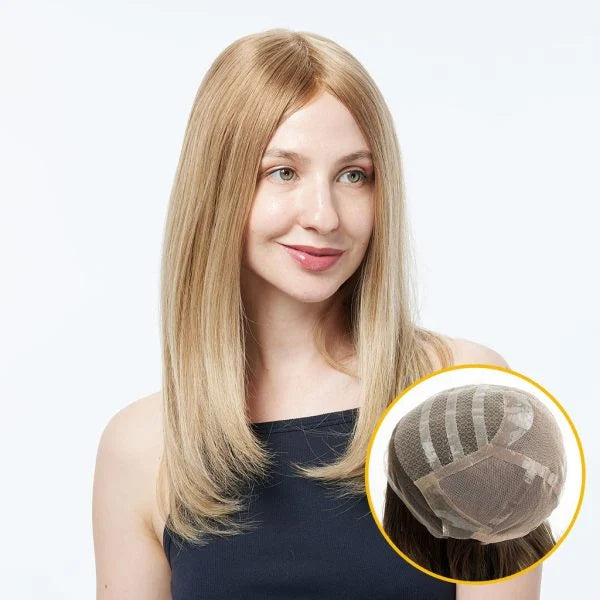 Natalia 100% Hand-Tied Lace Wig with Diamond Lace Top | Premium Quality Wig for Natural Look