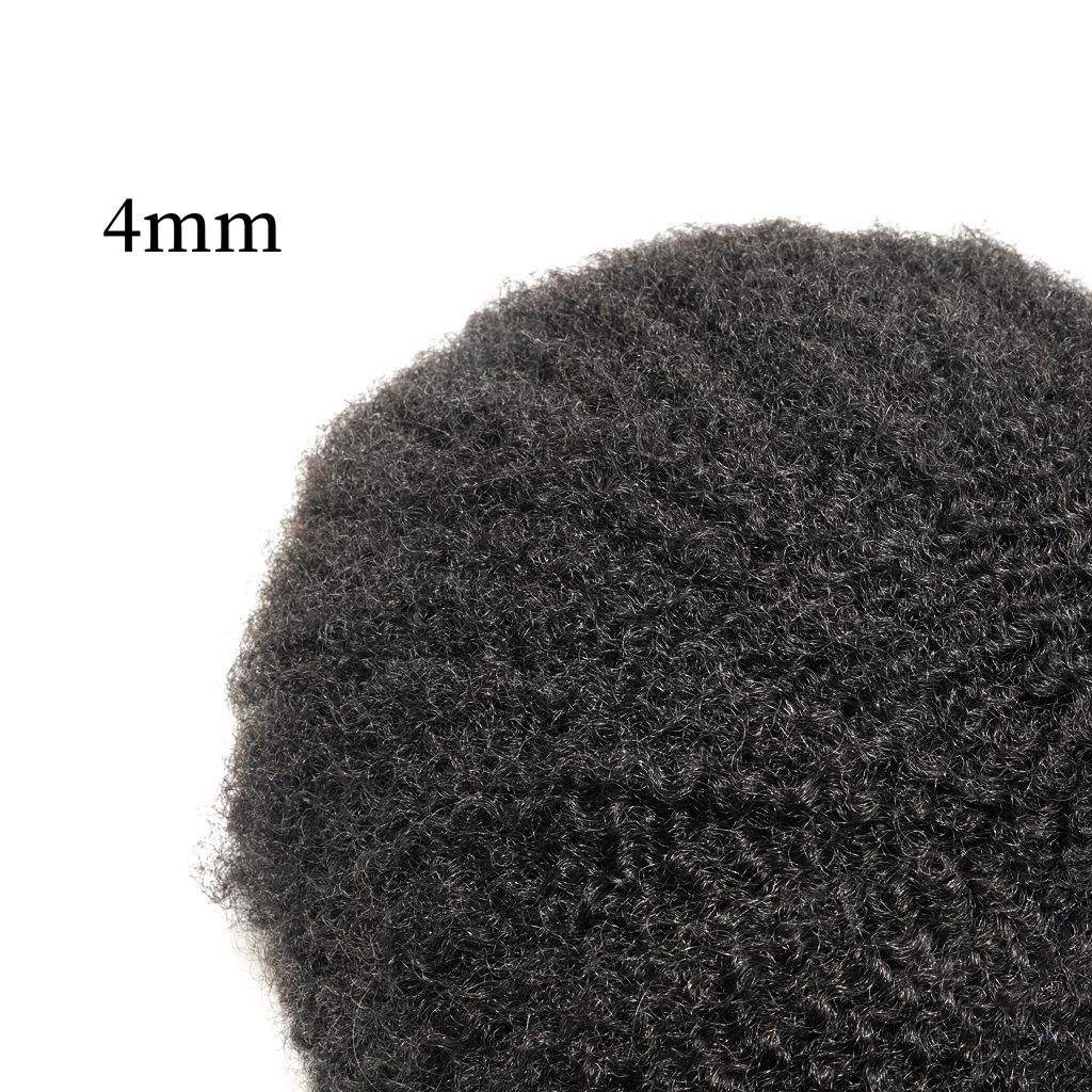 Clifton- Premium African American Male Hair Unit for Natural-Looking Styles