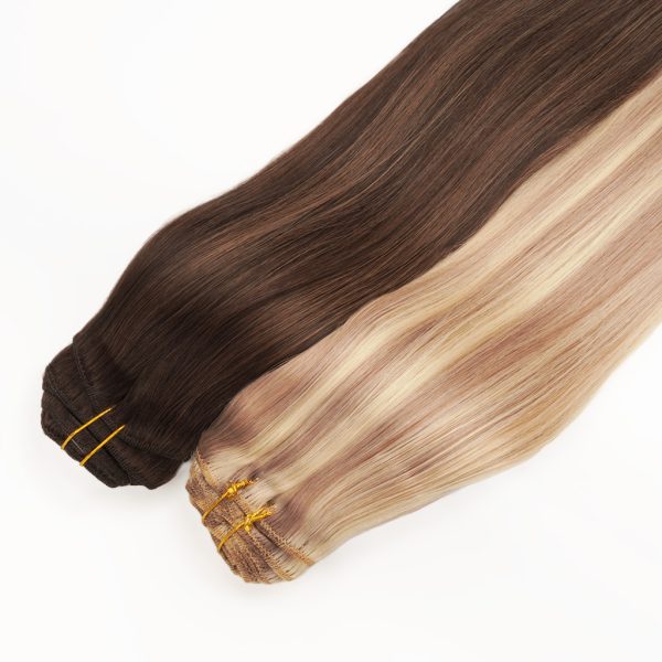 Impulz Clip-In Full Set Hair Extensions – Remy Human Hair, Seamless Volume & Length