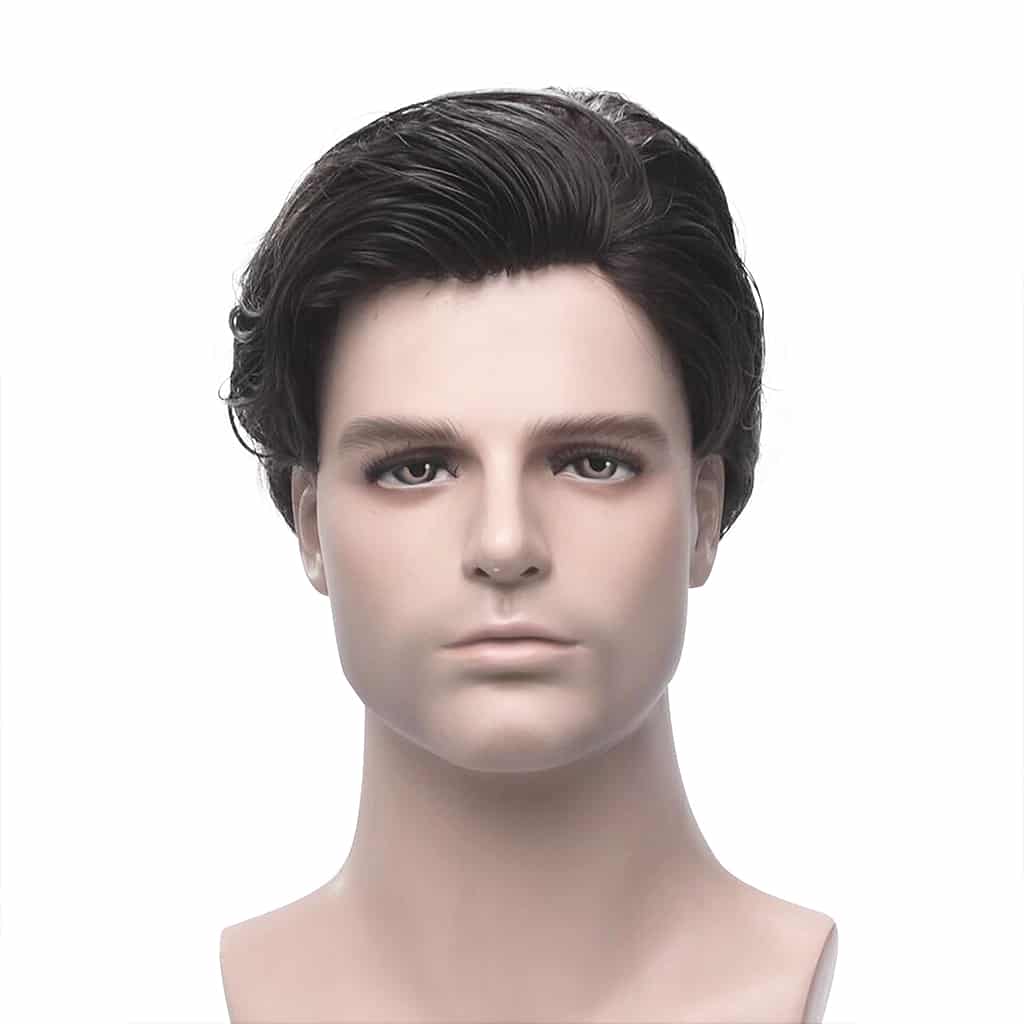 Jack- Monofilament Hair System – Realistic High Quality Stock Toupee