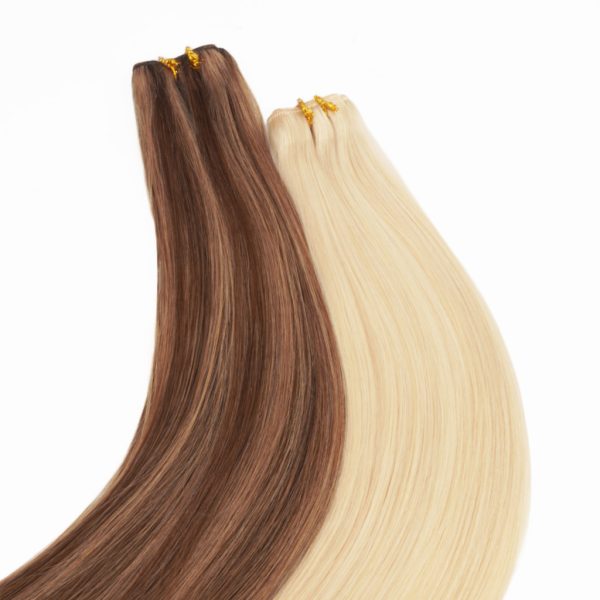 Impulz CLIPIN-SINGLE: Piece Hair Extensions, Remy Hair